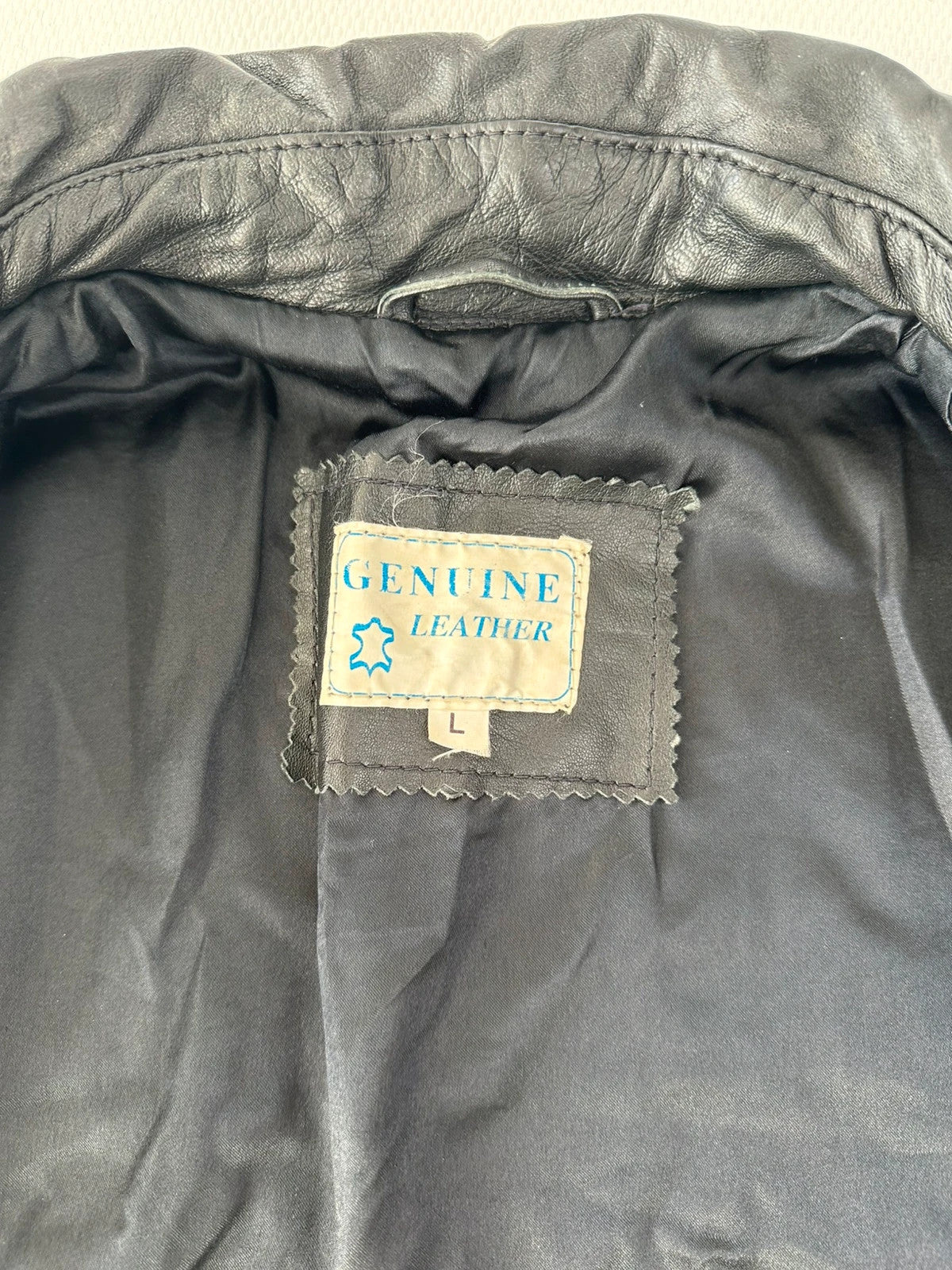 Vintage Genuine Leather Moteriška Odinė Sriukė, L Spley