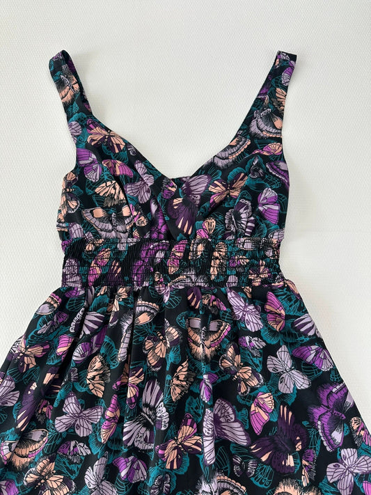 H&M Suknelė Su Gėlėmis, S Spley