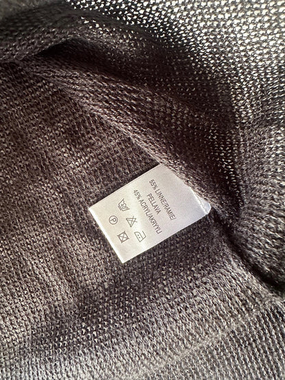 Flash Juoda Nerta Megzta Suknelė, M Spley