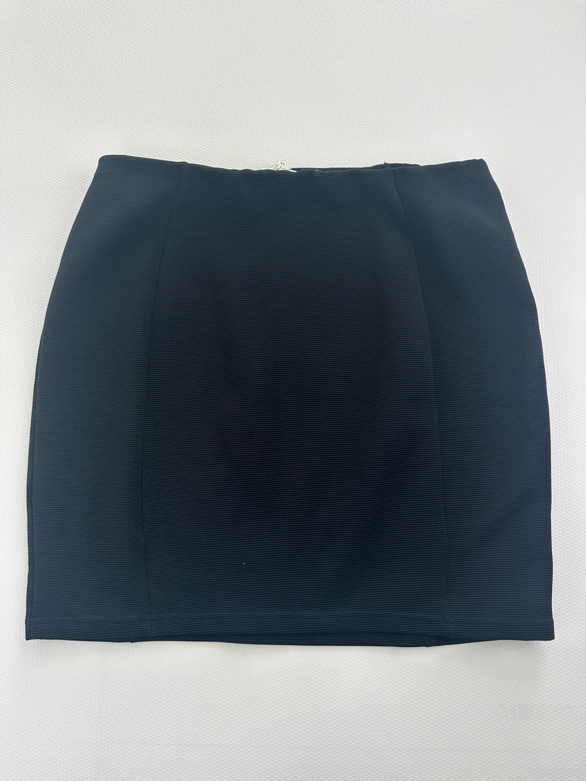 Papaya Juodas Klasikinis Sijonas, XL Spley