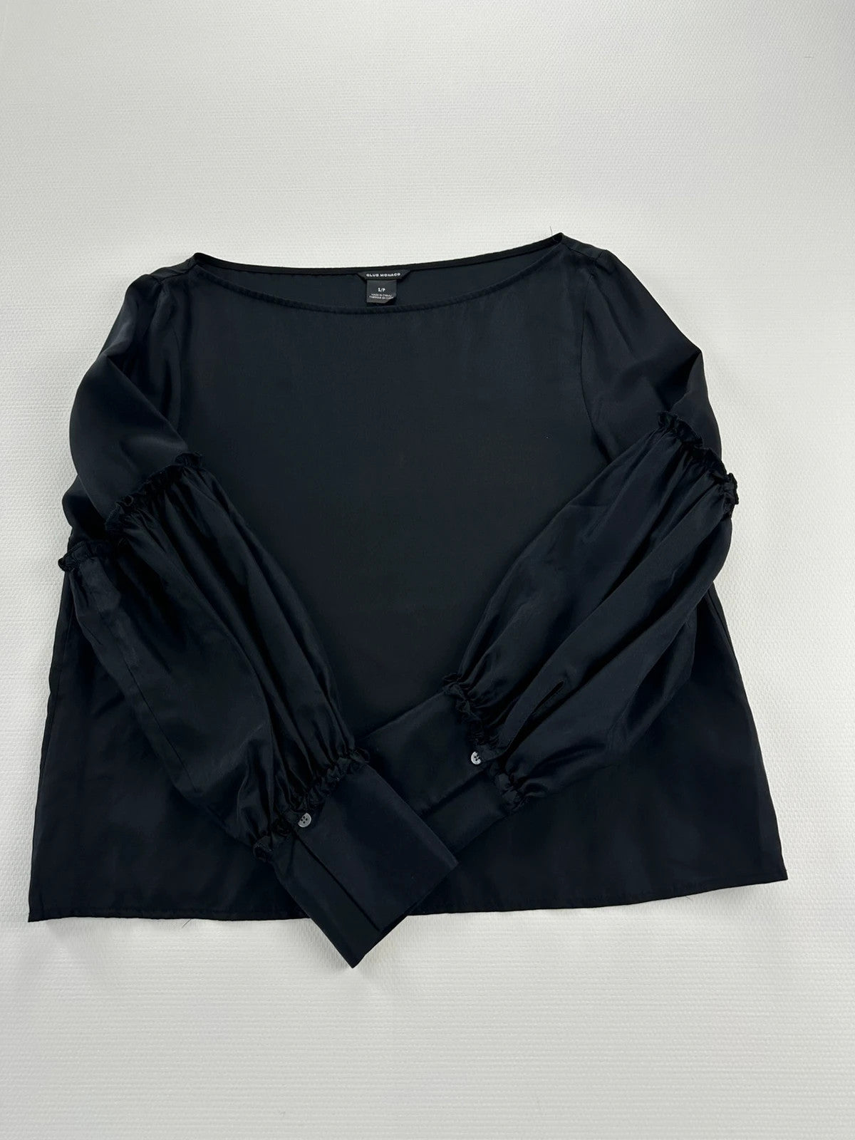 Club Monaco Klasikinė Elegantiška Šilkinė Palaidinė, S Spley