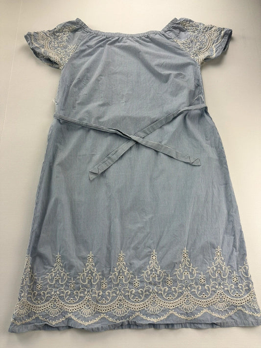 Cream Vasarinė Suknelė su Nerinukais, XL Spley