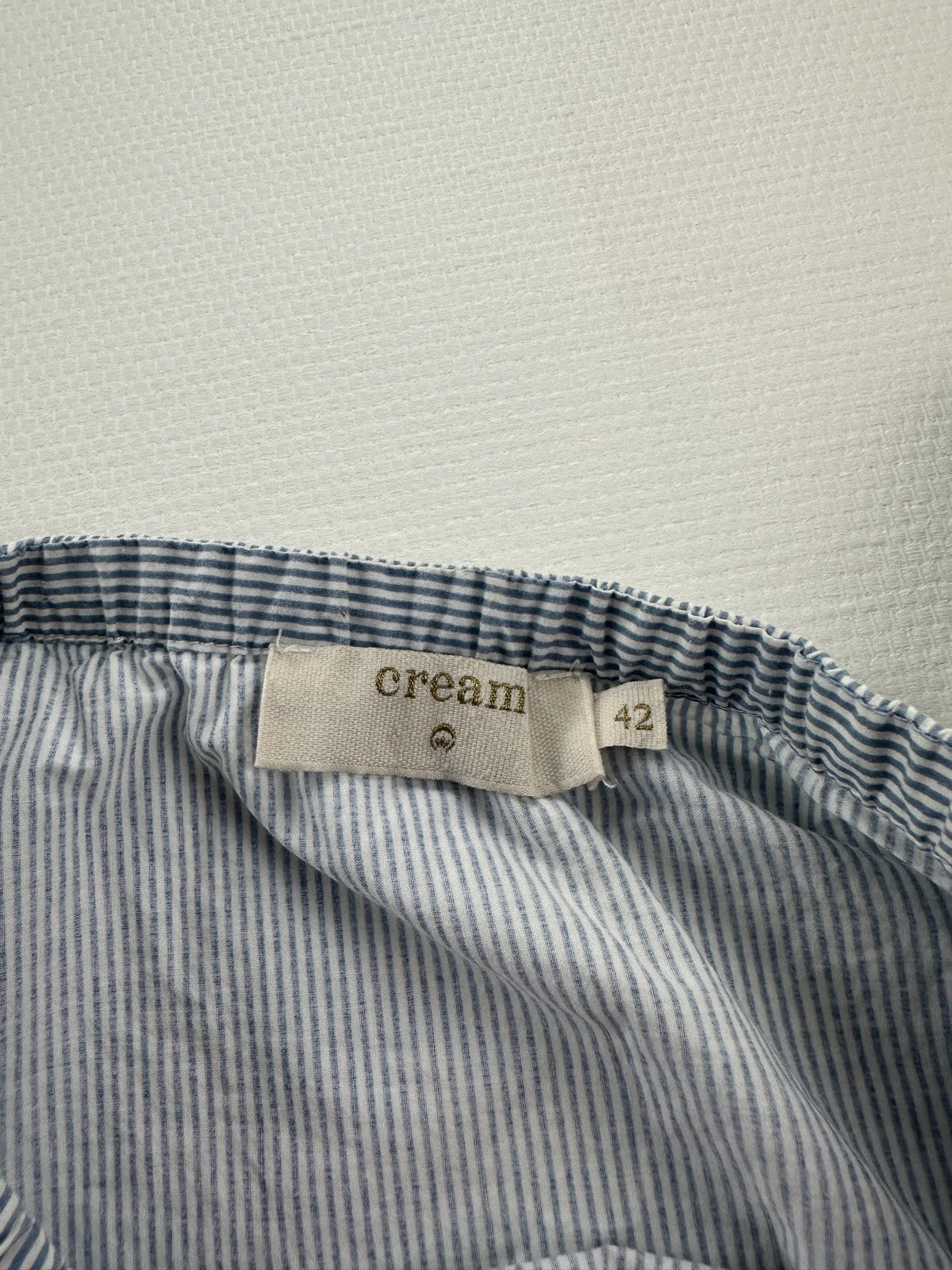 Cream Vasarinė Suknelė su Nerinukais, XL Spley