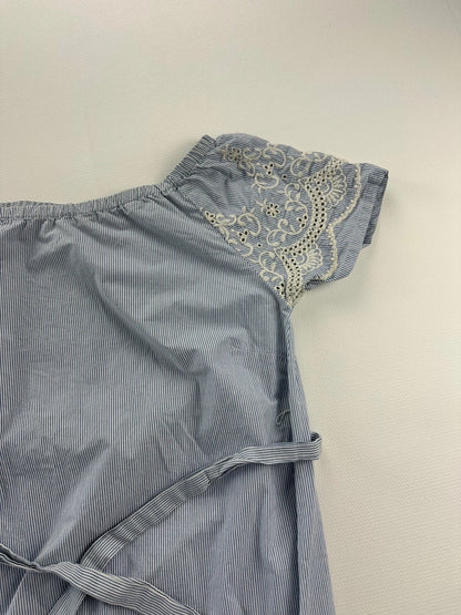 Cream Vasarinė Suknelė su Nerinukais, XL Spley
