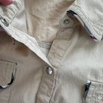 Burberry London Smėlio Spalvos Marškiniai, XL - Spley