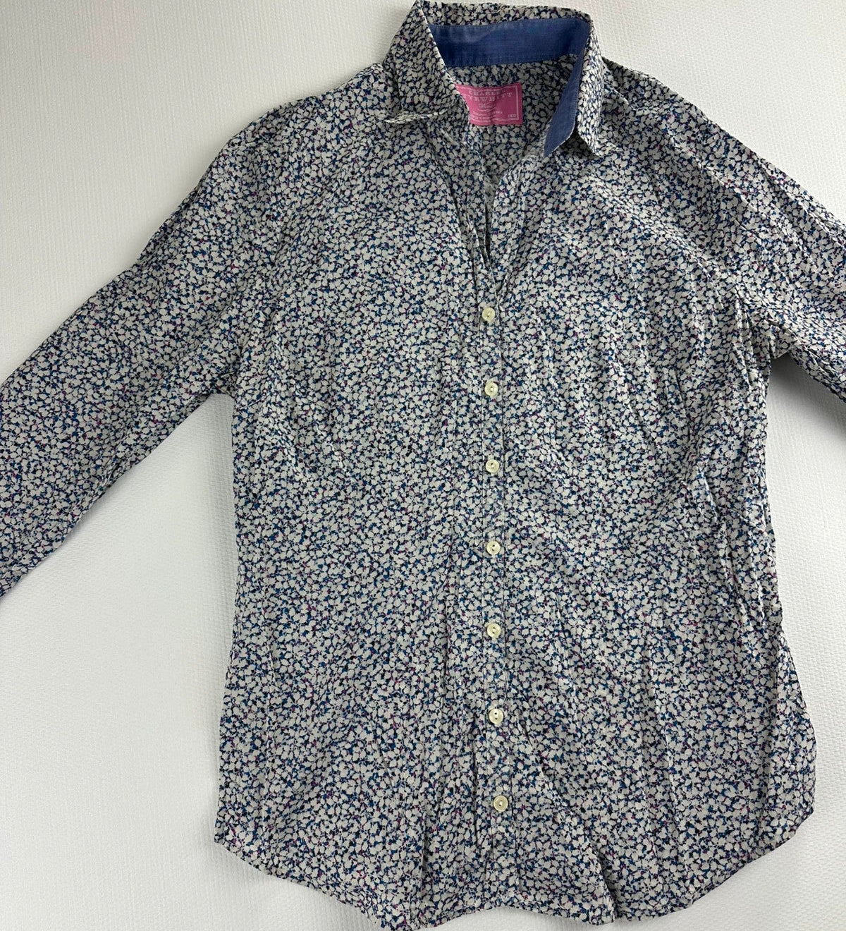 Charles Tyrwhitt Margi Marškiniai, L Spley