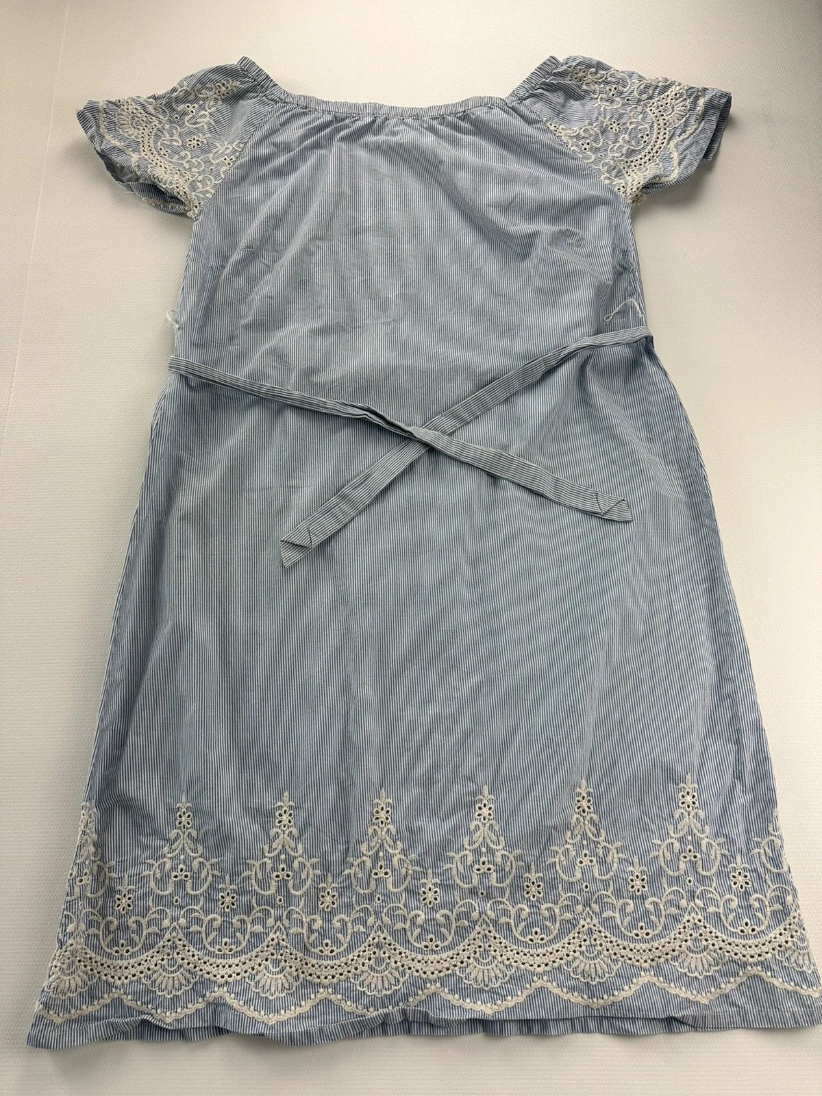Cream Vasarinė Suknelė su Nerinukais, XL - Spley