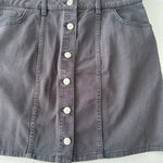 Denim by Tu Džinsinis Sijonas su Sagomis per Vidurį, XL - Spley