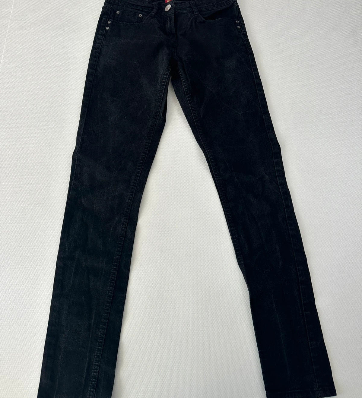 Denim & Co Skinny Fit Džinsai, S - Spley