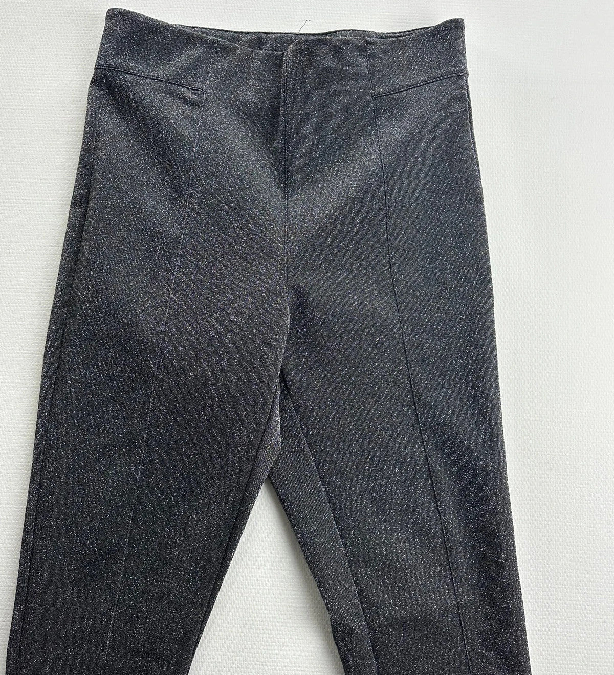 H&M Moteriškos Blizgančios Kelnės, XL Spley