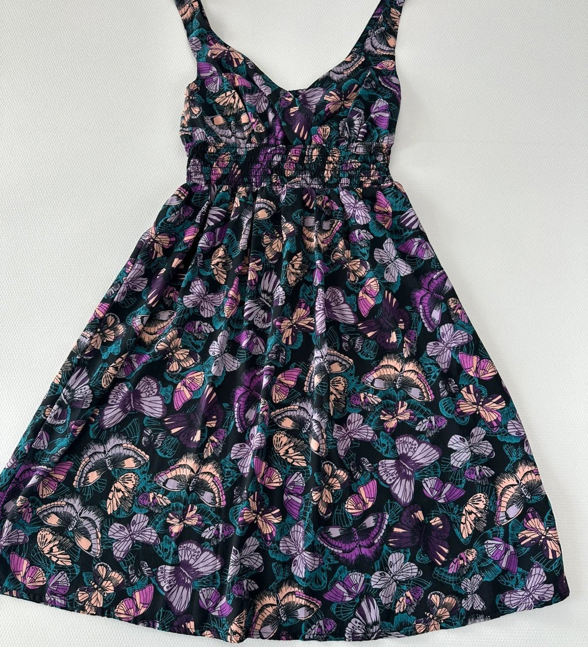 H&M Suknelė Su Gėlėmis, S - Spley
