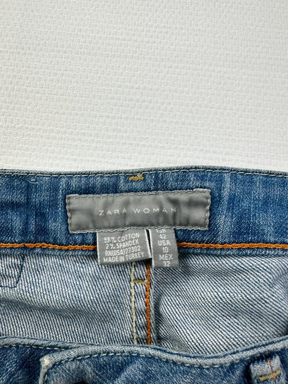 Zara Vintage Platėjantys Džinsai, XL Spley