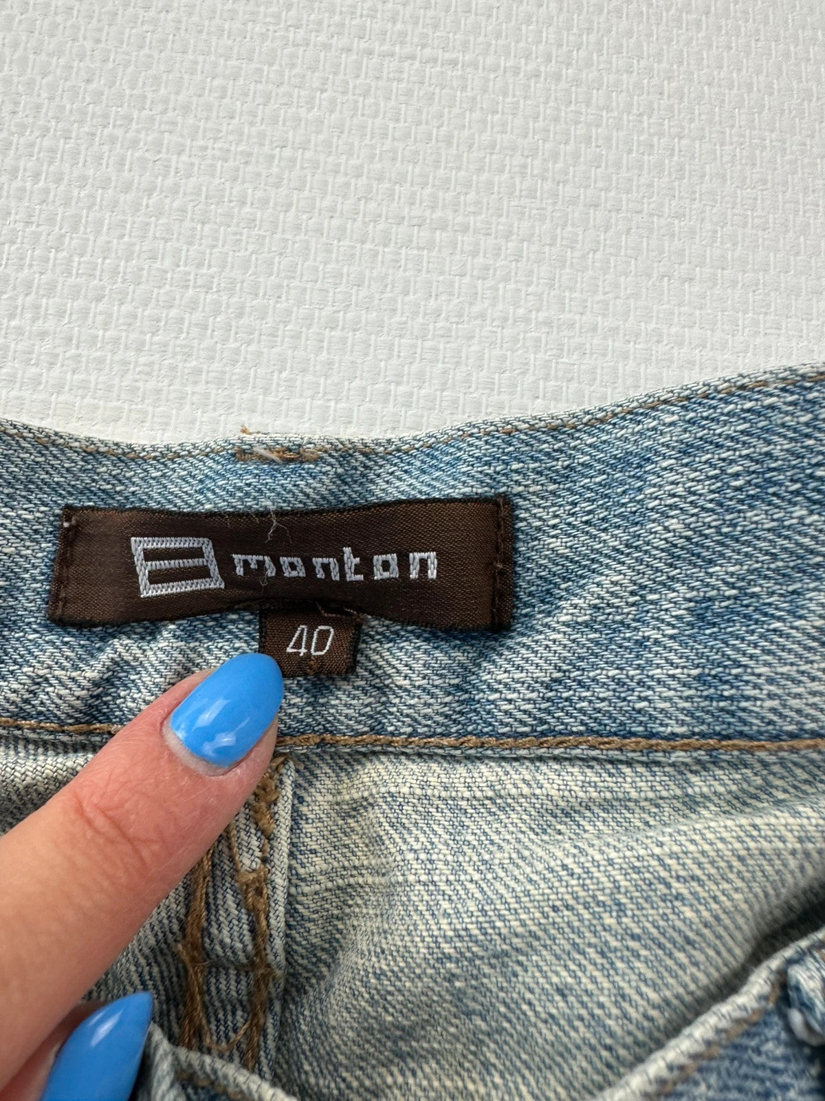 Monton Moteriški Platėjantys Džinsai, L Spley