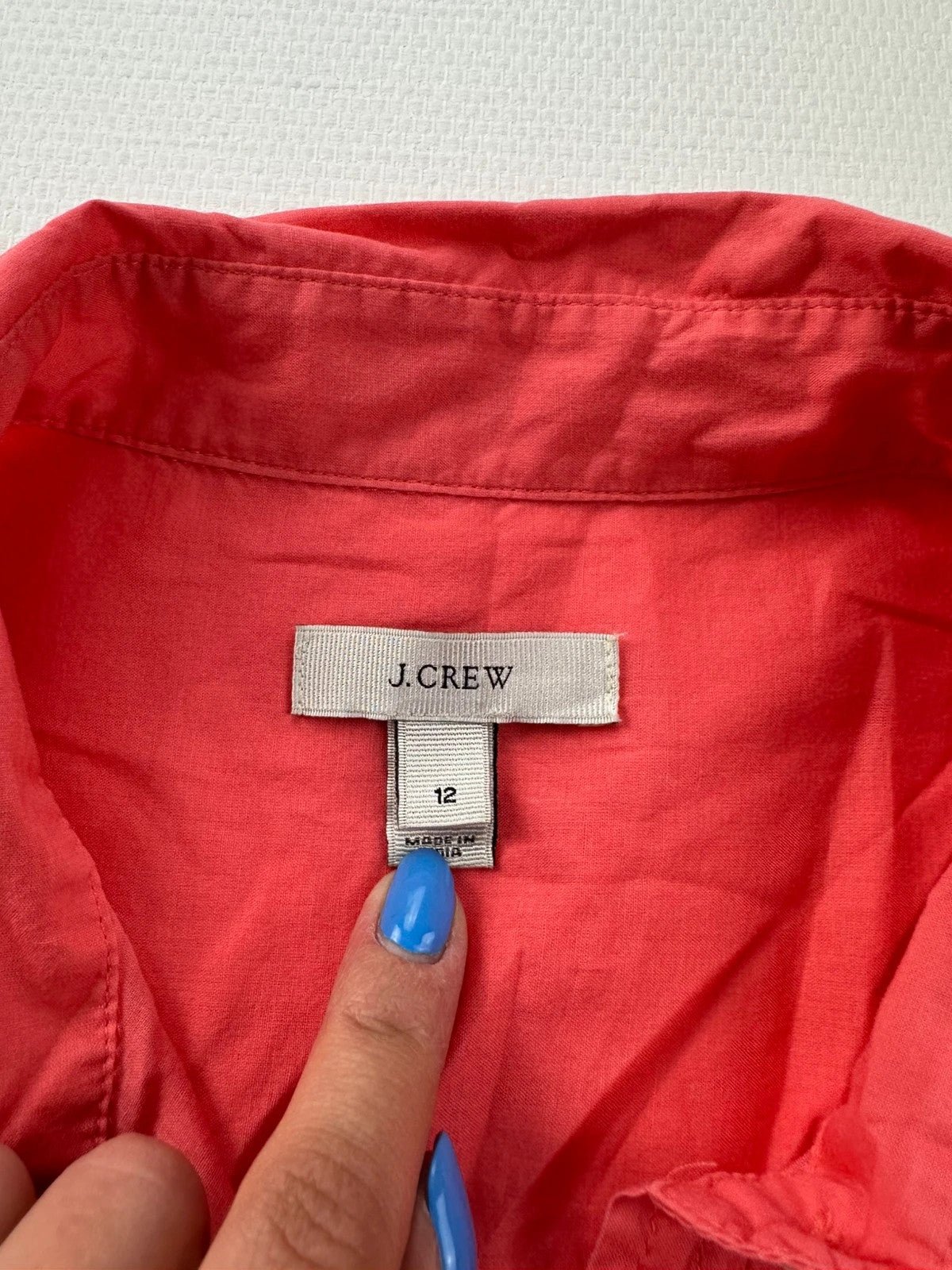 J.Crew Moteriški Medvilniniai Marškiniai, L - Spley