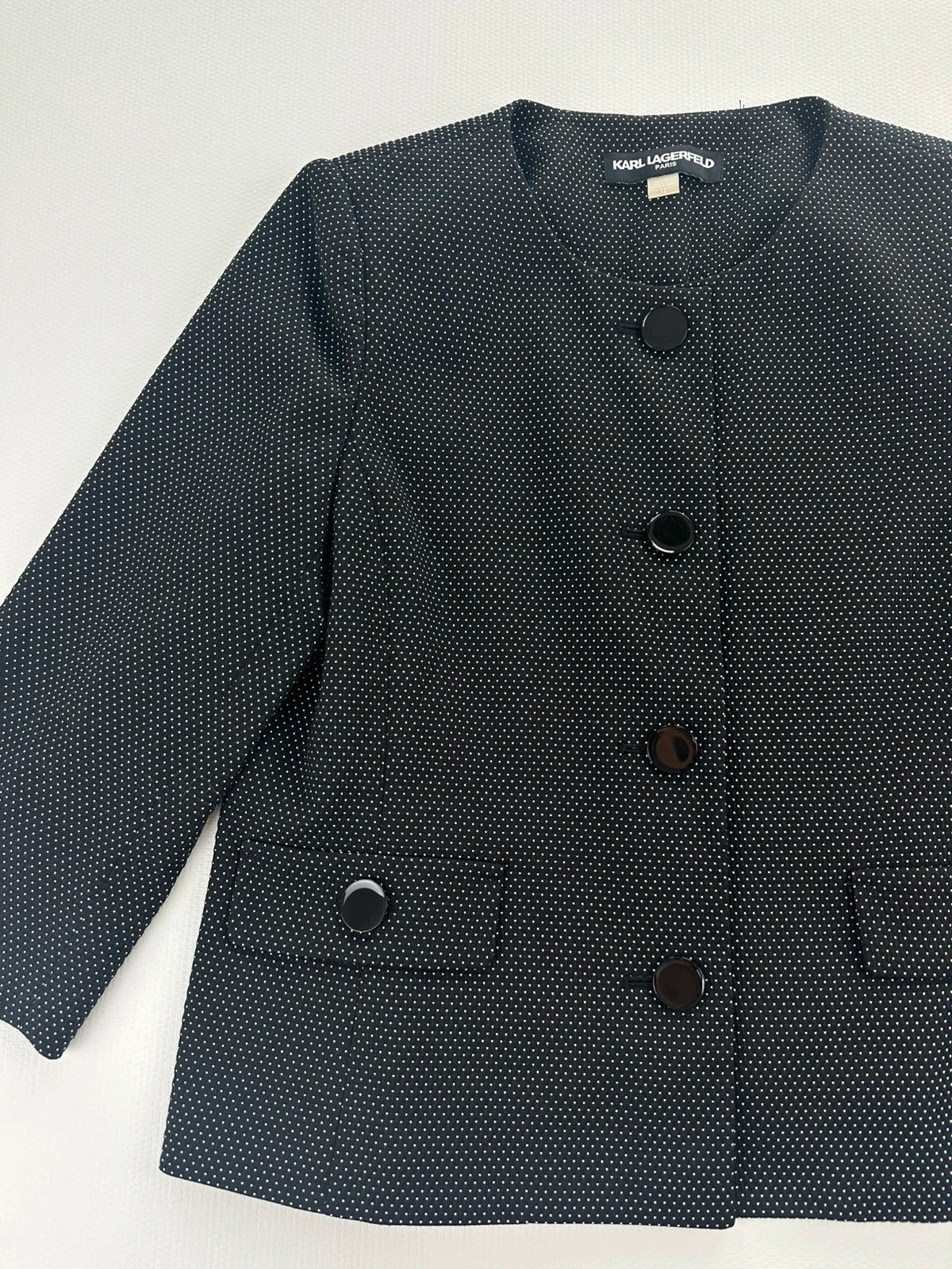 Karl Lagerfeld Moteriškas Elegantiškas Švarkelis, L - Spley