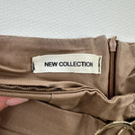 New Collection Dirbtinės Odos Šortai, S Spley