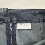 Vila Clothes Dirbtinės Odos Sijonas, M Spley